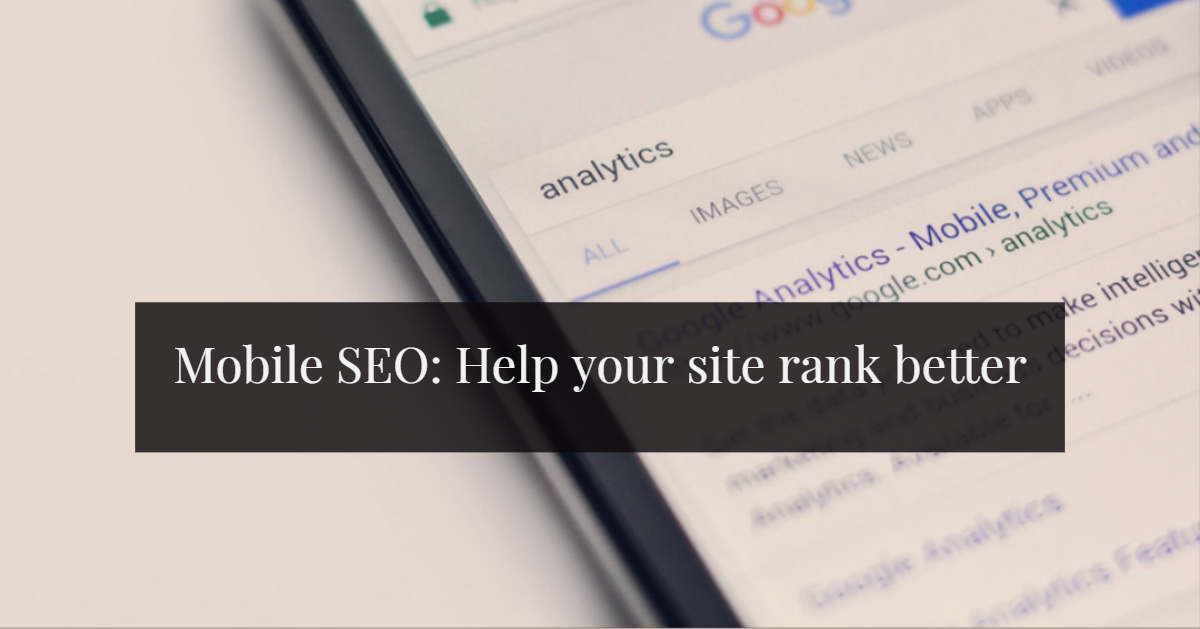 mobile SEO best practices and strategy